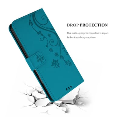 Realme GT 2 / GT Neo 2 Pungetui Cover Case (Blå)
