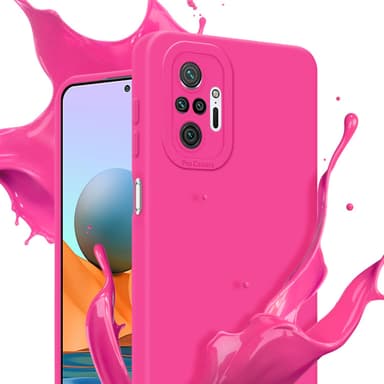 Xiaomi RedMi NOTE 10 PRO Cover Etui Case (Lyserød)