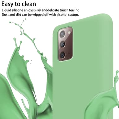 Samsung Galaxy NOTE 20 Etui Cover Kæde (Grøn)