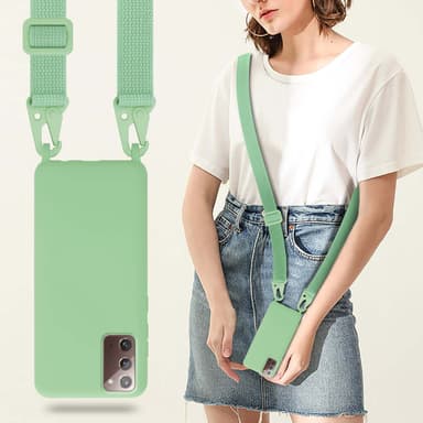 Samsung Galaxy NOTE 20 Etui Cover Kæde (Grøn)