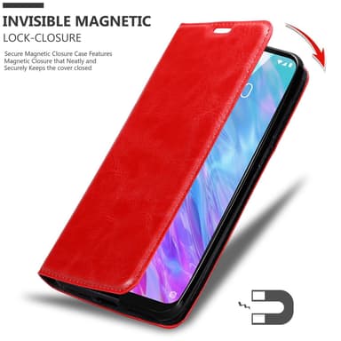 ZTE Blade 10 SMART Cover Etui Case (Rød)