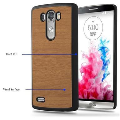LG G3 Etui Case Cover (Brun)