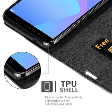 Huawei Y6 PRIME Cover Etui Case (Brun)