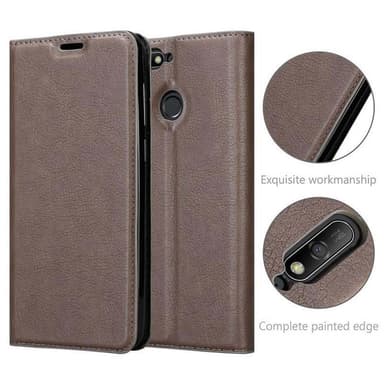 Huawei Y6 PRIME Cover Etui Case (Brun)