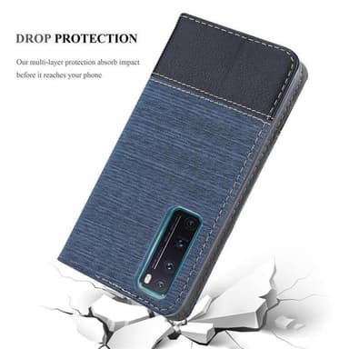 Huawei NOVA 7 5G Pungetui Cover Case (Blå)