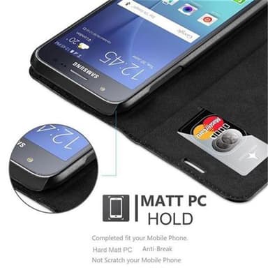 Samsung Galaxy J5 2015 Cover Etui Case (Sort)