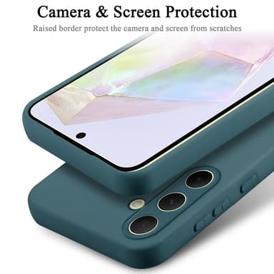 Samsung Galaxy A35 Cover Etui Case (Grøn)