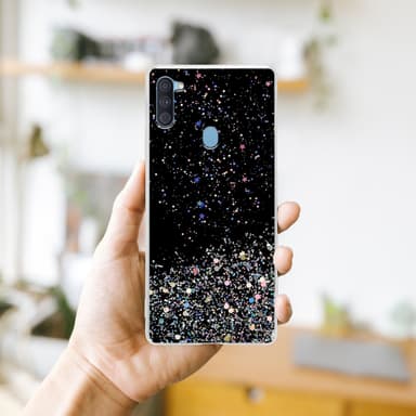 Samsung Galaxy A11 / M11 Cover Etui Case (Sort)