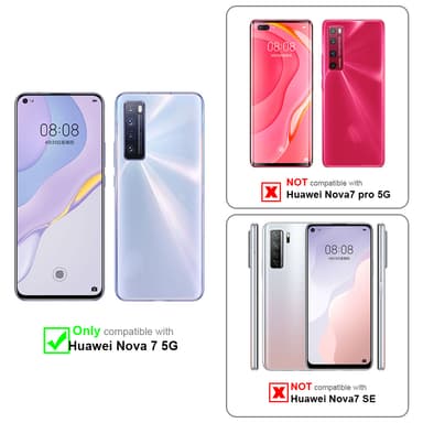 Huawei NOVA 7 5G Pungetui Cover Case (Blå)