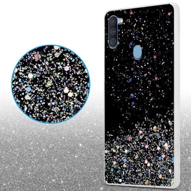 Samsung Galaxy A11 / M11 Cover Etui Case (Sort)