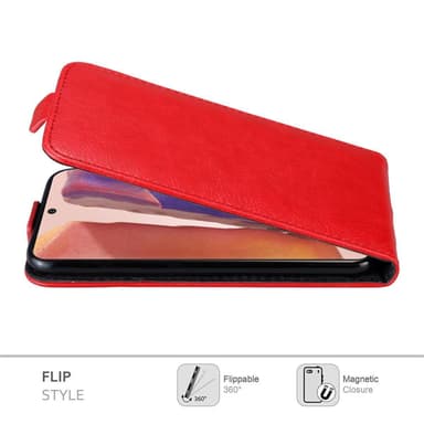 Samsung Galaxy NOTE 20 Pungetui Flip Cover (Rød)