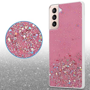 Samsung Galaxy S21 PLUS Cover Etui Case (Lyserød)