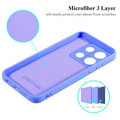 Xiaomi Poco X6 Cover Etui Case (Lilla)