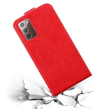 Samsung Galaxy NOTE 20 Pungetui Flip Cover (Rød)