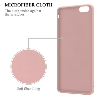 iPhone 6 / 6S Cover Etui Case (Lyserød)