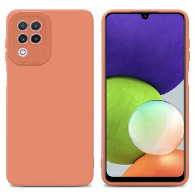 Samsung Galaxy A22 4G Cover Etui Case (Orange)