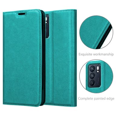 Oppo Reno6 5G Cover Etui Case (Turkis)