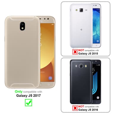 Samsung Galaxy J5 2017 Cover Etui Case (Gul)