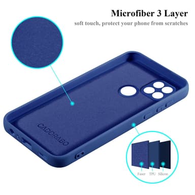 OPPO A15 / A15s Cover Etui Case (Blå)