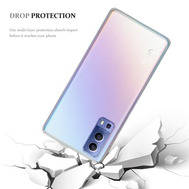 Vivo Y52 5G / Y72 5G Cover TPU Etui (Gennemsigtig)