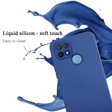 OPPO A15 / A15s Cover Etui Case (Blå)