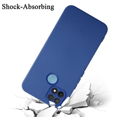 OPPO A15 / A15s Cover Etui Case (Blå)