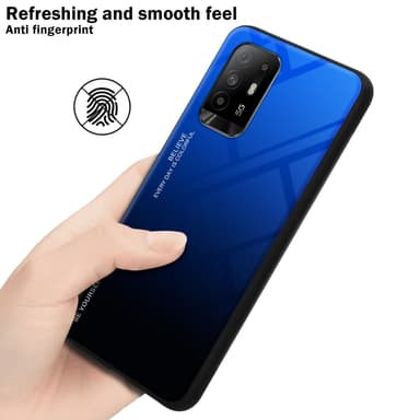 Cover Oppo A94 5G Etui Case (Sort)