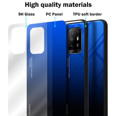 Cover Oppo A94 5G Etui Case (Sort)