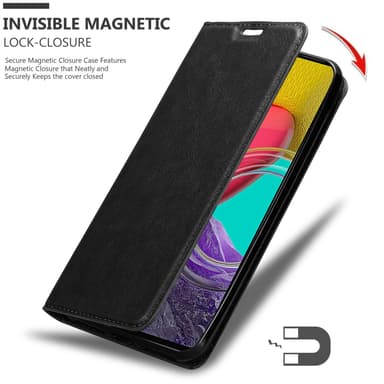 Samsung Galaxy M53 5G Cover Etui Case (Sort)