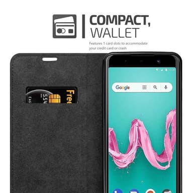 WIKO LENNY 5 Cover Etui Case (Sort)