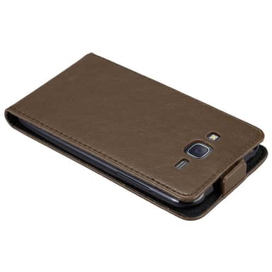 Samsung Galaxy J5 2015 Pungetui Flip Cover (Brun)