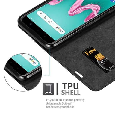 WIKO LENNY 5 Cover Etui Case (Sort)