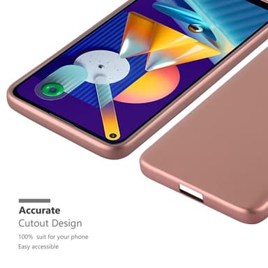 Samsung Galaxy A11 / M11 Cover Etui Case (Lyserød)