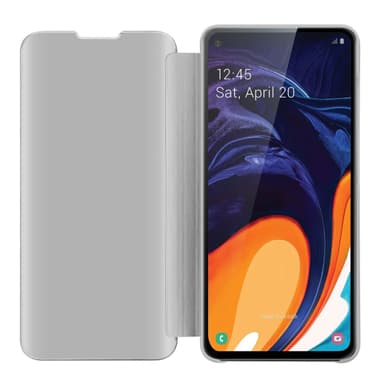 Samsung Galaxy A60 / M40 Pungetui Cover Case (Sølv)