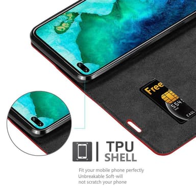 Honor View 30 PRO Cover Etui Case (Rød)