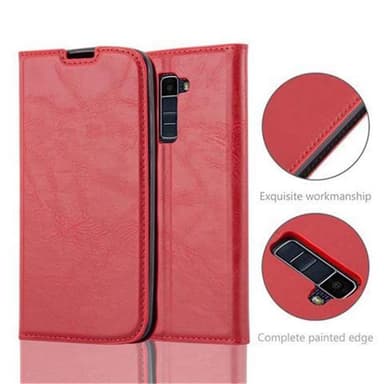 LG K10 2016 Cover Etui Case (Rød)