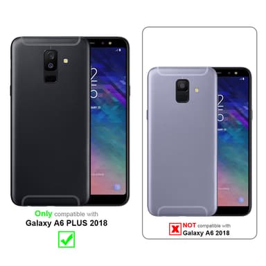Cover Samsung Galaxy A6 PLUS 2018 Etui Case (Sort)