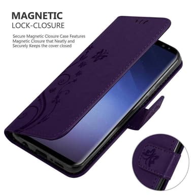 Samsung Galaxy S9 Pungetui Cover Case (Lilla)