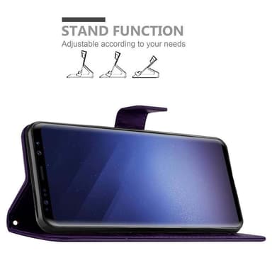 Samsung Galaxy S9 Pungetui Cover Case (Lilla)
