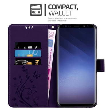 Samsung Galaxy S9 Pungetui Cover Case (Lilla)