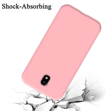 Samsung Galaxy J7 2017 Cover Etui Case (Lyserød)