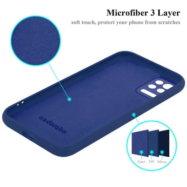 LG K52 / K62 / Q52 Cover Etui Case (Blå)