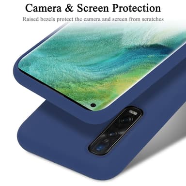 Oppo FIND X2 PRO Cover Etui Case (Blå)