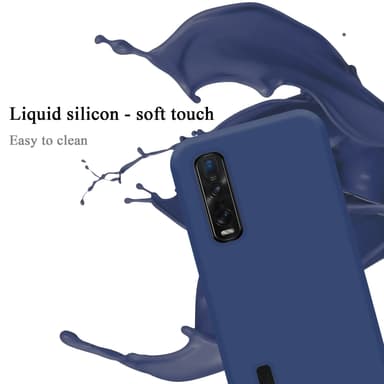 Oppo FIND X2 PRO Cover Etui Case (Blå)