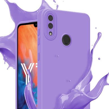 Huawei Y7 2019 / Y7 PRIME 2019 Cover Etui Case (Lilla)