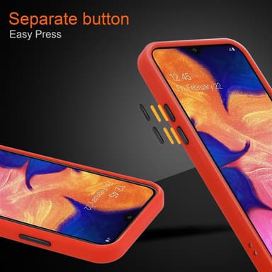 Samsung Galaxy A10 / M10 Etui Case Cover (Gennemsigtig)