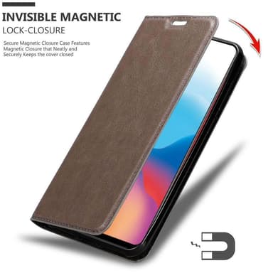 Vivo X21 Cover Etui Case (Brun)