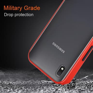 Samsung Galaxy A10 / M10 Etui Case Cover (Gennemsigtig)