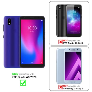 ZTE Blade A3 2020 Cover Etui Case (Sort)