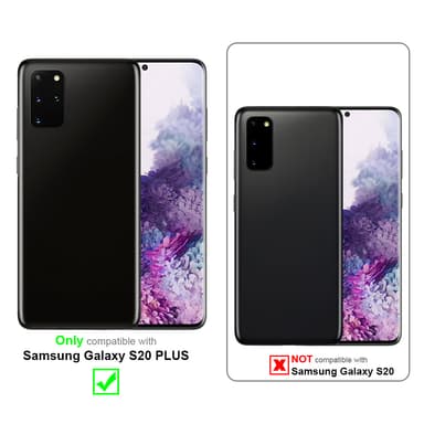 Samsung Galaxy S20 PLUS Cover TPU Etui (Sort)